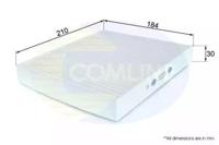 Comline EKF278 Фільтр салону