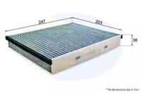 Comline EKF375A Фільтр салону