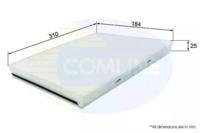 Comline EKF383 Фільтр салону