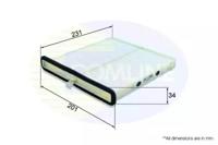 Comline EKF385 Фільтр салона