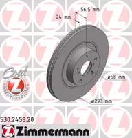 Otto Zimmermann 530.2458.20 Brake disc Otto Zimmermann 530.2458.20 Brake disc