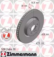 Otto Zimmermann 530.2464.20 Диск тормозной Otto Zimmermann 530.2464.20 Диск тормозной