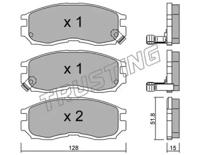 Trusting 233.0 Колодки гальмівні