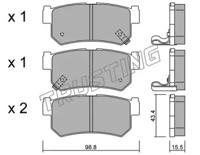 Trusting 535.0 Brake pads