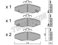 Trusting 536.0 Brake pads