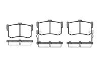 Roadhouse 2242.02 Колодки гальмівні