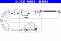 Ate 24.3727-1085.2 Brake cable