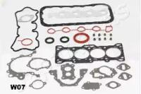 Japanparts KG-W07 Комплект прокладок ГБЦ
