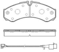 Roadhouse 2651.52 Brake pads
