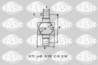 Sasic T777007 Комплект важелів підвіски