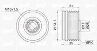 IPD 12-1020 Шкив генератора
