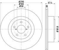 Mintex MDC1876 Диск тормозной Mintex MDC1876 Диск тормозной