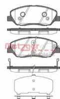 Metzger 122602 Brake pads