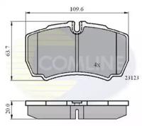 Comline CBP01034 Brake pads