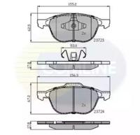 Comline CBP01323 Brake pads
