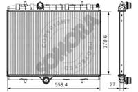 Somora 227040B Радіатор Somora 227040B Радіатор