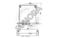 Somora 230166 Масляний радіатор АКПП