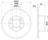 Pagid 51701 Диск гальмівний