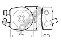 Somora 243266 Масляний радіатор АКПП Somora 243266 Масляний радіатор АКПП