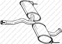 Bosal 200-731 Середній глушник вихлопних газів Bosal 200-731 Середній глушник вихлопних газів