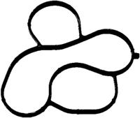 Elring 249.150 Прокладка водяного насоса