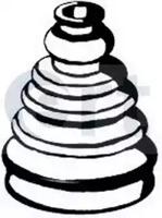 ERT 500187 Пильник привідного валу ERT 500187 Пильник привідного валу