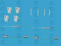 ERT 310044 Монтажний комплект гальмівних колодок