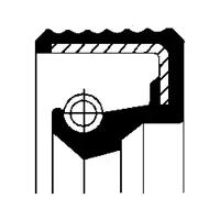 Corteco 12017299B Сальник маточини колеса Corteco 12017299B Сальник маточини колеса