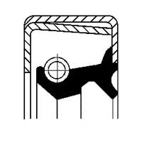 Corteco 19015050B Сальник маточини колеса