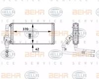 Hella 8FH 351 312-191 Радіатор обігрівача салону Hella 8FH 351 312-191 Радіатор обігрівача салону