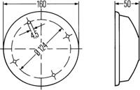 Hella 2JA 001 335-011 Innenleuchte