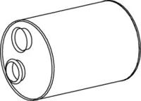 Dinex 21381 Середній кінцевий глушник ог