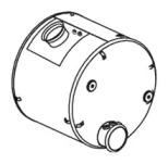 Dinex 21438 Muffler assy front