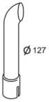 Dinex 21704 Випускна труба відпрацьованих газів Dinex 21704 Випускна труба відпрацьованих газів
