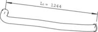 Dinex 21760 Exhaust pipe