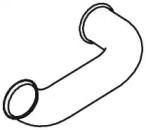 Dinex 22196 Exhaust pipe