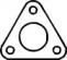 Fonos 80203 Прокладка трубы выхлопного газа