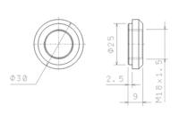 Fonos 80433 Гайка