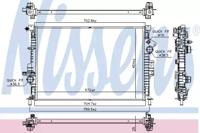 Nissens 66864 Радіатор