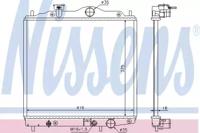 Nissens 67100 Радіатор