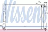 Nissens 68185 Радиатор охлаждения двигателя Nissens 68185 Радиатор охлаждения двигателя