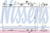 Nissens 69235 Радіатор охолодження двигуна Nissens 69235 Радіатор охолодження двигуна