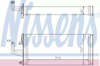 Nissens 71807 Радіатор пічки