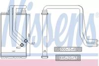 Nissens 72956 Радіатор пічки Nissens 72956 Радіатор пічки