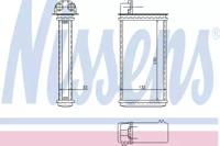 Nissens 72982 Радиатор отопителя салона Nissens 72982 Радиатор отопителя салона