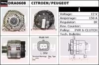 Remy DRA0608 Alternator assy