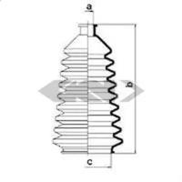 GKN-Spidan 83800 Пыльник рулевой рейки GKN-Spidan 83800 Пыльник рулевой рейки