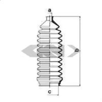 GKN-Spidan 83801 Пыльник рулевой рейки