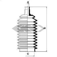 GKN-Spidan 83806 Пыльник рулевой рейки