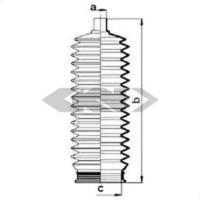 GKN-Spidan 83887 Пильник рульової рейки GKN-Spidan 83887 Пильник рульової рейки